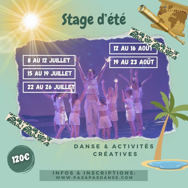 Stages,cours Stage danse - enfants - juillet