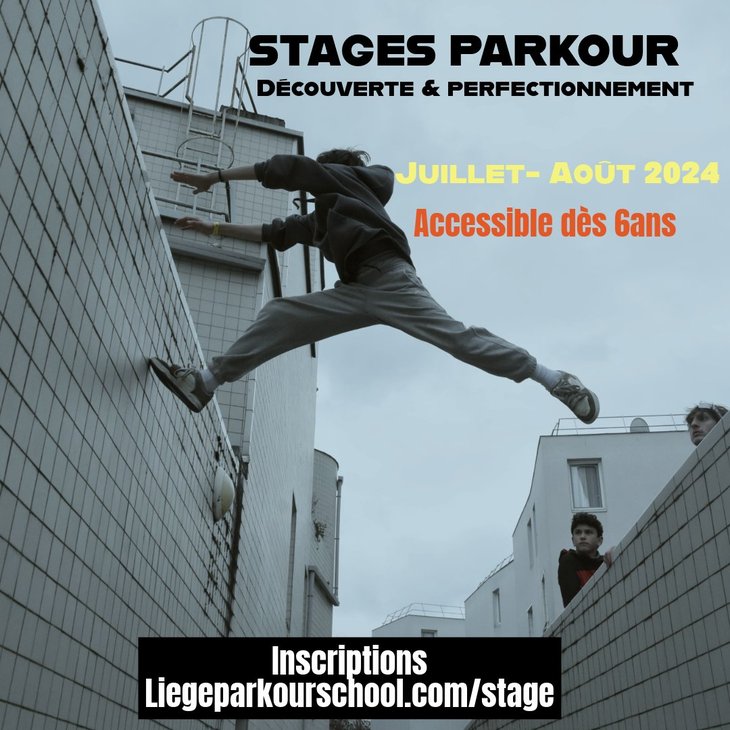 Stages,cours Stages Parkour & acrobaties