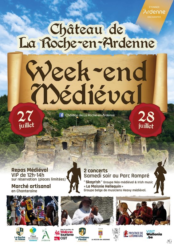 Loisirs Week-end Mdival Chteau La Roche-en-Ardenne