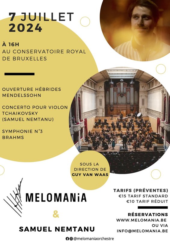 Concerts Melomania & Samuel Nemtanu