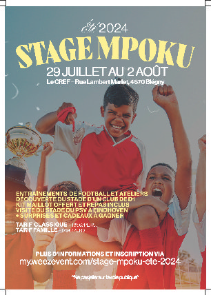 Stages,cours Le Stage Mpoku: Stage football pour filles garons
