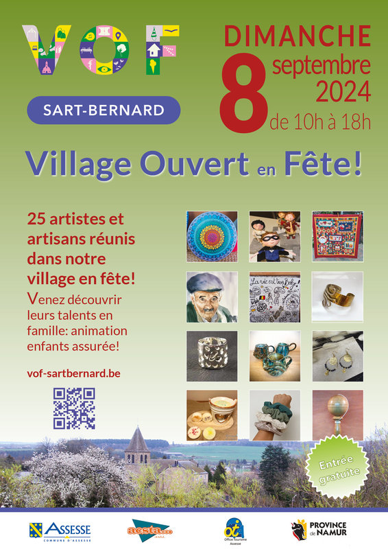 Loisirs Animation Fête Village Ouvert en Fête Sart Bernard Namur