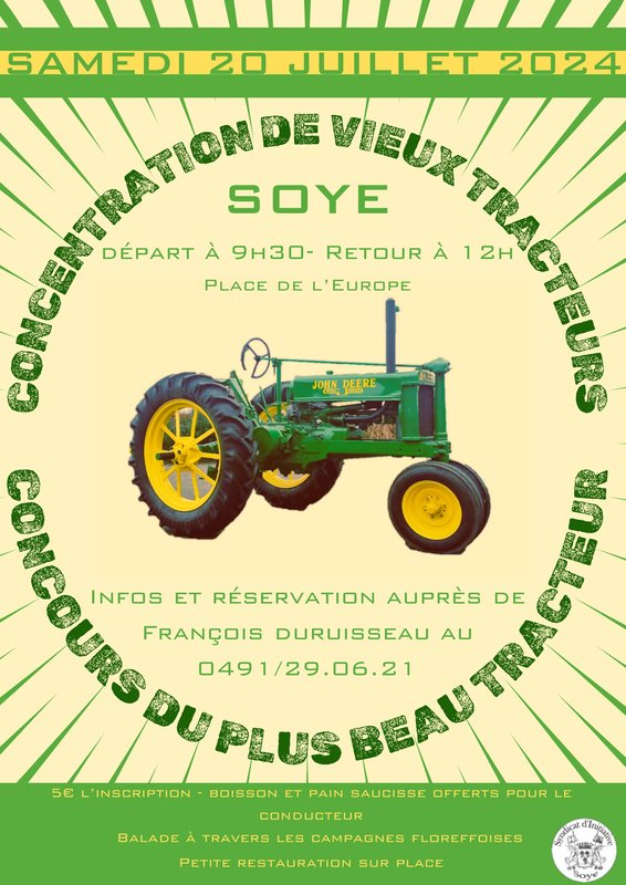Loisirs Concentration vieux tracteurs concours plus beau tracteur