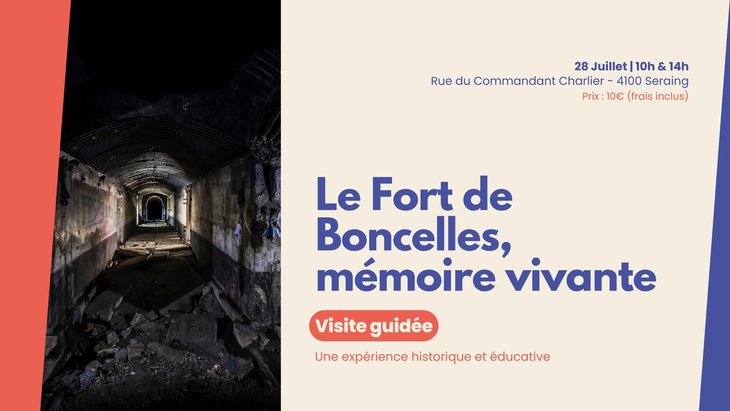 Loisirs Visite guide Fort Boncelles
